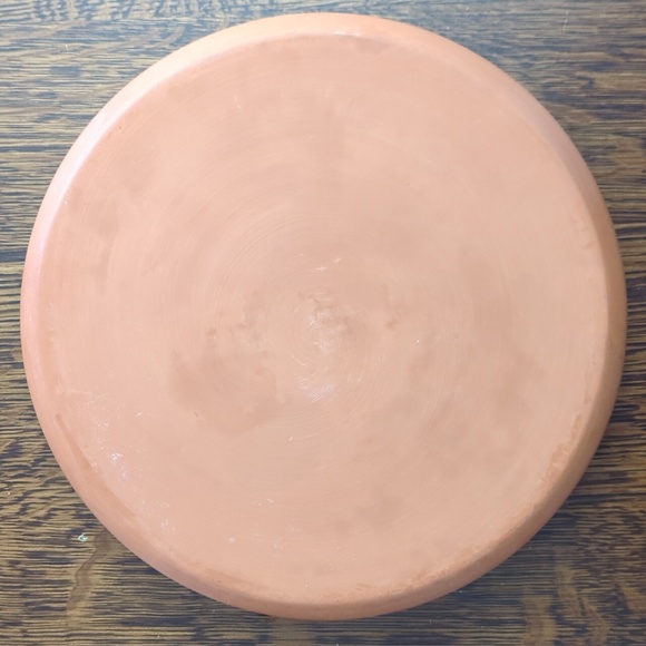 Deep Green Glazed Chips and Dip Bowl - Picture 5 of 5